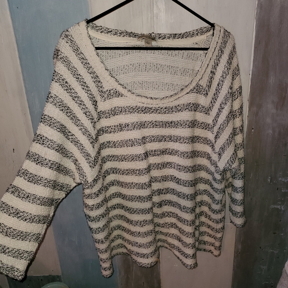 Lucky Brand off the shoulder sweater